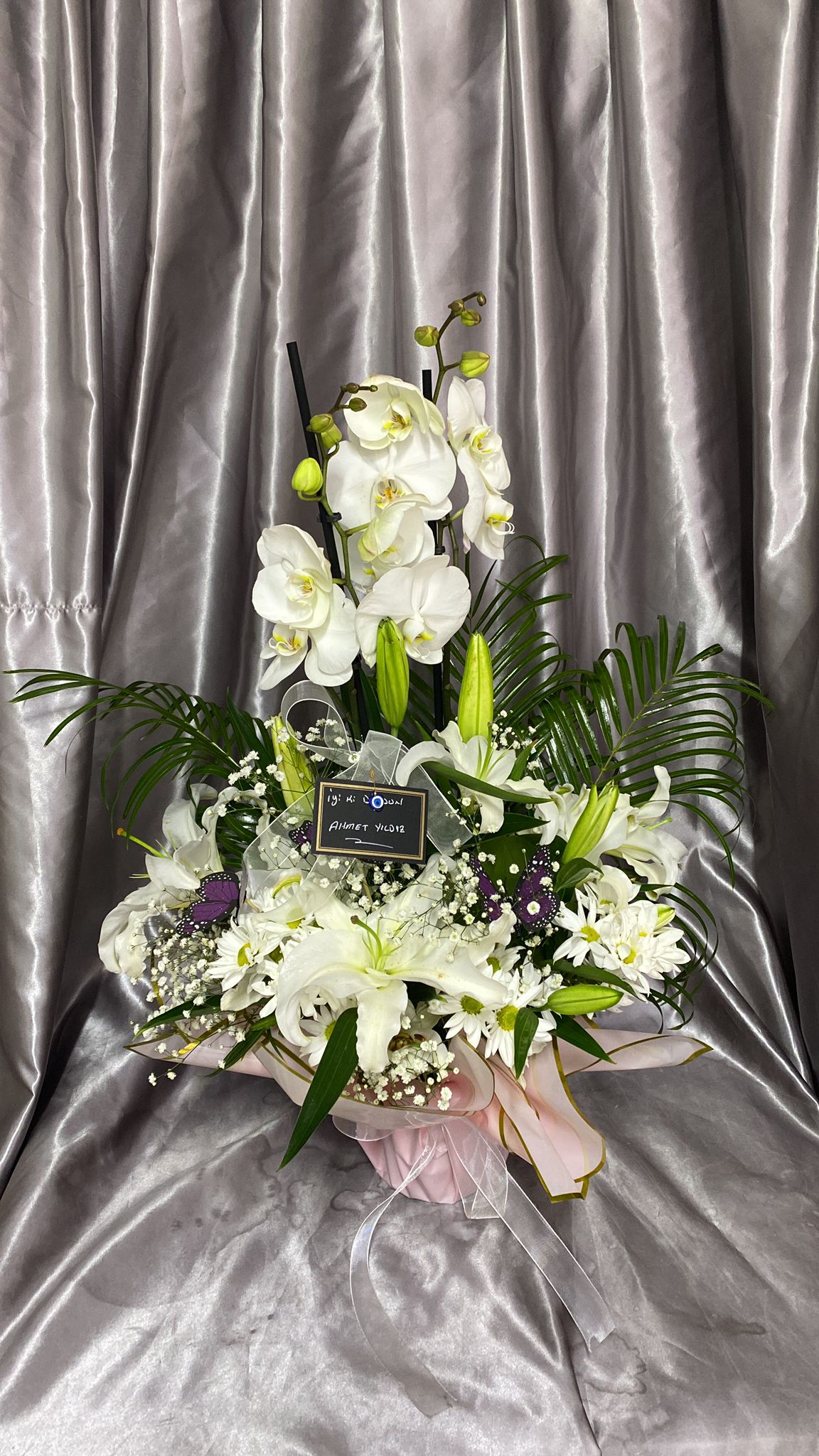 WhatsApp Image 2026-03-05 at 00.28.02 (7) Çift Dal Beyaz Orkide - Görsel 1